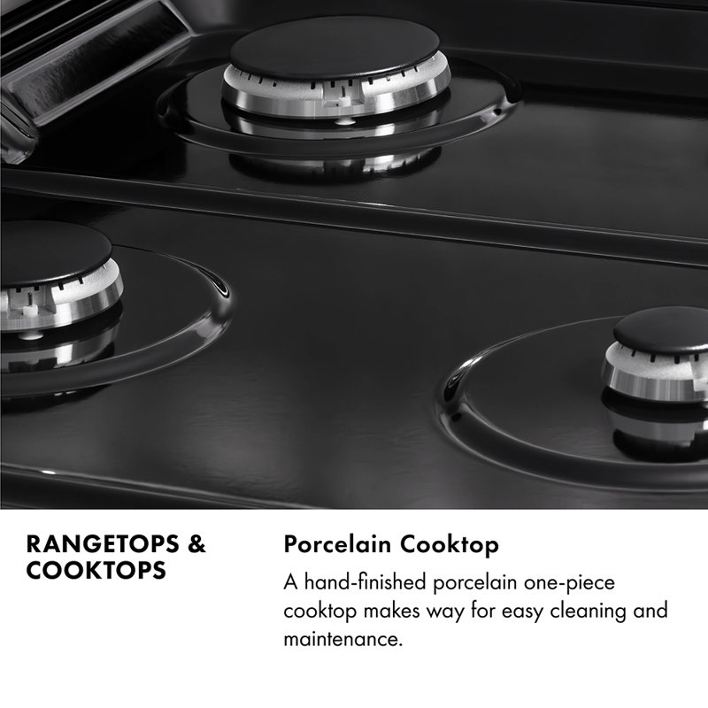 ZLINE Autograph 30 in. Classic Rangetop w/ 4 Burners in Satin